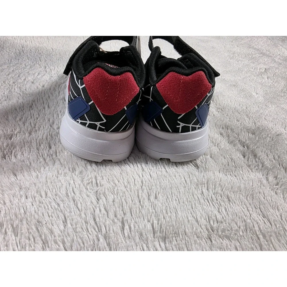 NEW Adidas Duramo Spider-Man El Boys Shoes Sneakers‎ Toddlers 4K